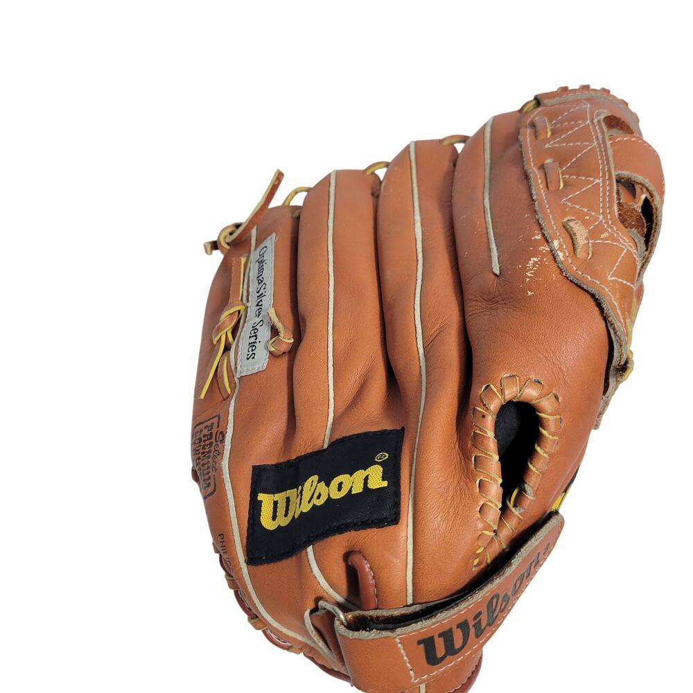 Vintage Wilson Optima Silver Series A9510 Premium Cowhide Baseball Glove RH